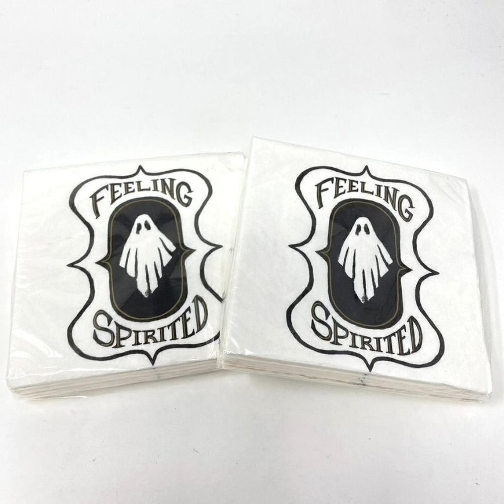 Target Threshold™ 20ct Beverage Disposable Napkins 'Feeling Spirited' Set of 2
